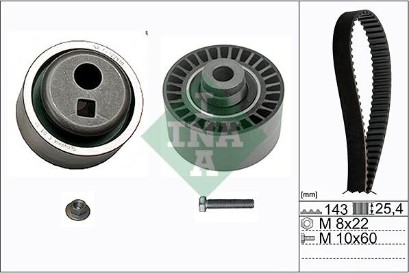 INA 530 0105 10 - Zahnriemensatz alexcarstop-ersatzteile.com