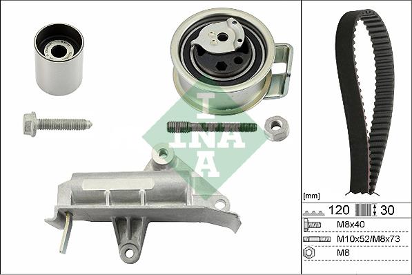 INA 530 0177 10 - Zahnriemensatz alexcarstop-ersatzteile.com