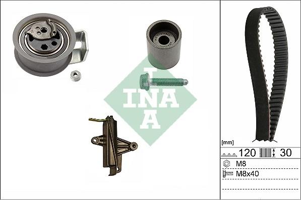 INA 530 0340 10 - Zahnriemensatz alexcarstop-ersatzteile.com