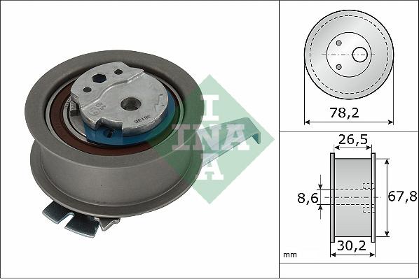 INA 531096210 - Spannrolle, Zahnriemen alexcarstop-ersatzteile.com