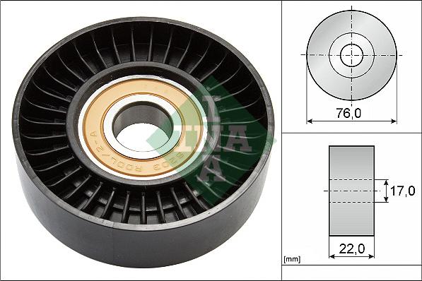 INA 531 0677 30 - Umlenk / Führungsrolle, Keilrippenriemen alexcarstop-ersatzteile.com