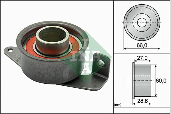 INA 531 0029 20 - Spannrolle, Zahnriemen alexcarstop-ersatzteile.com