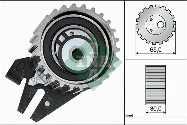 INA 531 0844 10 - Spannrolle, Zahnriemen alexcarstop-ersatzteile.com