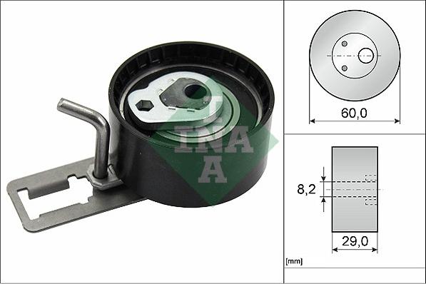 INA 531 0850 10 - Spannrolle, Zahnriemen alexcarstop-ersatzteile.com