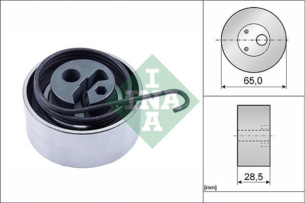 INA 531 0819 10 - Spannrolle, Zahnriemen alexcarstop-ersatzteile.com