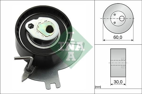 INA 531 0885 10 - Spannrolle, Zahnriemen alexcarstop-ersatzteile.com