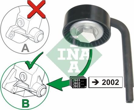 INA 531 0790 10 - Umlenk / Führungsrolle, Keilrippenriemen alexcarstop-ersatzteile.com