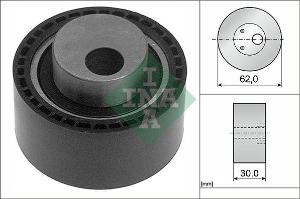 INA 531 0769 10 - Spannrolle, Zahnriemen alexcarstop-ersatzteile.com