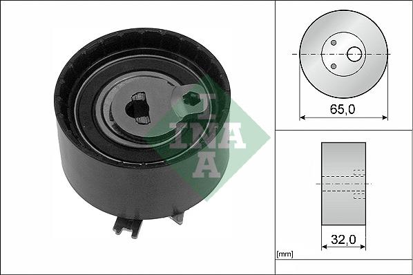 INA 531 0710 10 - Spannrolle, Zahnriemen alexcarstop-ersatzteile.com