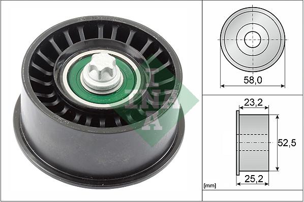 INA 532 0478 10 - Umlenk / Führungsrolle, Zahnriemen alexcarstop-ersatzteile.com