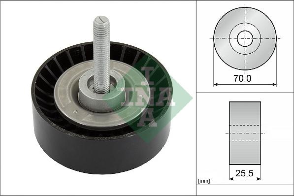 INA 532 0652 10 - Umlenk / Führungsrolle, Keilrippenriemen alexcarstop-ersatzteile.com