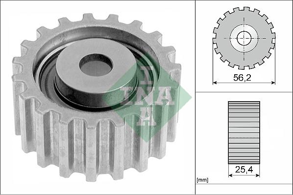 INA 532 0018 10 - Umlenk / Führungsrolle, Zahnriemen alexcarstop-ersatzteile.com