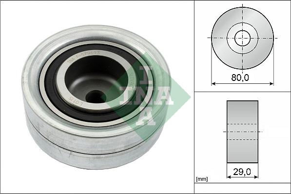 INA 532 0111 10 - Umlenk / Führungsrolle, Zahnriemen alexcarstop-ersatzteile.com