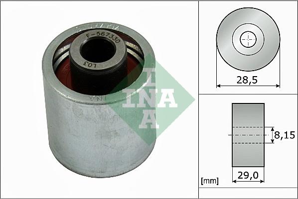 INA 532 0310 10 - Umlenk / Führungsrolle, Zahnriemen alexcarstop-ersatzteile.com