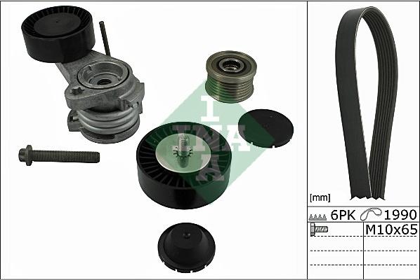 INA 529 0058 10 - Keilrippenriemensatz alexcarstop-ersatzteile.com