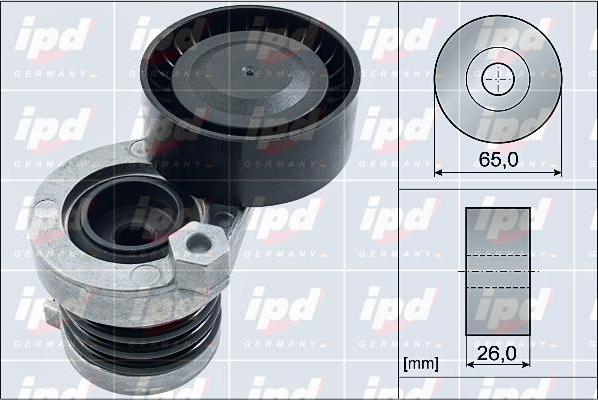 IPD 15-4095 - Riemenspanner, Keilrippenriemen alexcarstop-ersatzteile.com