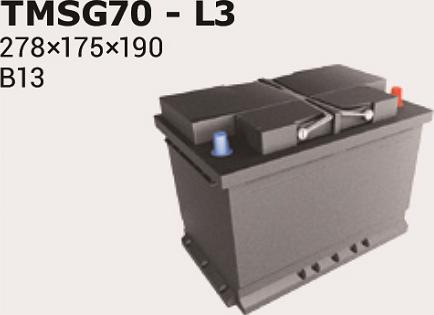 IPSA TMSG70 - Starterbatterie alexcarstop-ersatzteile.com