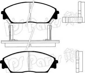 IPS Parts IBD-1423 - Bremsbelagsatz, Scheibenbremse alexcarstop-ersatzteile.com