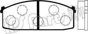 IPS Parts IBD-1106 - Bremsbelagsatz, Scheibenbremse alexcarstop-ersatzteile.com