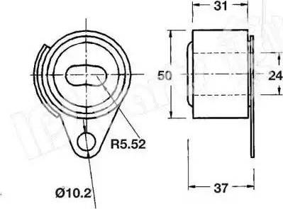 IPS Parts ITB-6525 - Riemenspanner, Zahnriemen alexcarstop-ersatzteile.com