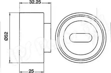 IPS Parts ITB-6300 - Riemenspanner, Zahnriemen alexcarstop-ersatzteile.com