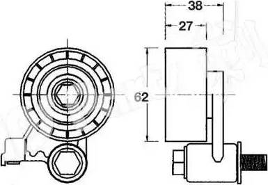 IPS Parts ITB-6329 - Riemenspanner, Zahnriemen alexcarstop-ersatzteile.com