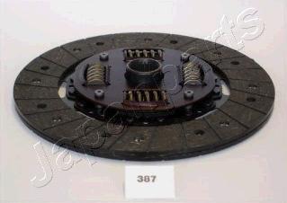 Japanparts DF-387 - Kupplungsscheibe alexcarstop-ersatzteile.com