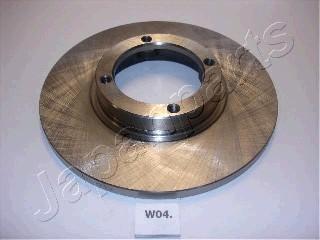 Japanparts DI-W04 - Bremsscheibe alexcarstop-ersatzteile.com