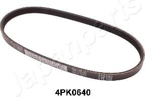 Japanparts DV-4PK0640 - Keilrippenriemen alexcarstop-ersatzteile.com