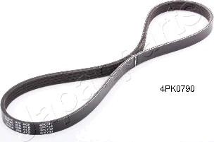 Japanparts DV-4PK0790 - Keilrippenriemen alexcarstop-ersatzteile.com