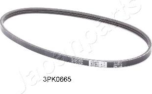 Japanparts DV-3PK0665 - Keilrippenriemen alexcarstop-ersatzteile.com