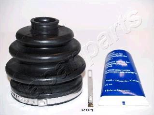 Japanparts KB-281 - Faltenbalg, Antriebswelle alexcarstop-ersatzteile.com