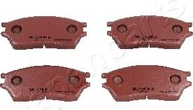 Japanparts PA-421AF - Bremsbelagsatz, Scheibenbremse alexcarstop-ersatzteile.com