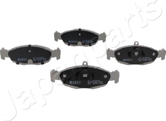 Japanparts PA-0072AF - Bremsbelagsatz, Scheibenbremse alexcarstop-ersatzteile.com