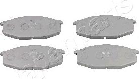 Japanparts PA-116AF - Bremsbelagsatz, Scheibenbremse alexcarstop-ersatzteile.com