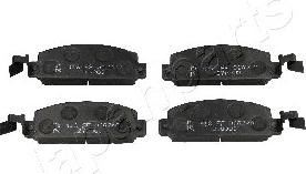 Japanparts PA-320AF - Bremsbelagsatz, Scheibenbremse alexcarstop-ersatzteile.com