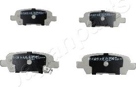 Japanparts PP-154AF - Bremsbelagsatz, Scheibenbremse alexcarstop-ersatzteile.com