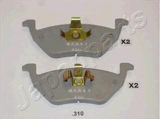 Japanparts PP-310AF - Bremsbelagsatz, Scheibenbremse alexcarstop-ersatzteile.com