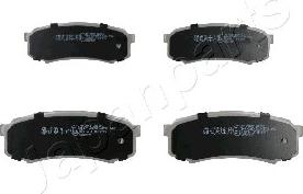 Japanparts PP-210AF - Bremsbelagsatz, Scheibenbremse alexcarstop-ersatzteile.com