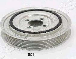 Japanparts PU-801 - Riemenscheibe, Kurbelwelle alexcarstop-ersatzteile.com