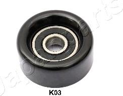 Japanparts RP-K03 - Umlenk / Führungsrolle, Keilrippenriemen alexcarstop-ersatzteile.com