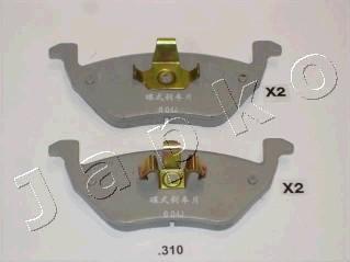 Japko 51310 - Bremsbelagsatz, Scheibenbremse alexcarstop-ersatzteile.com