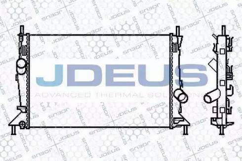 Jdeus 012M25 - Kühler, Motorkühlung alexcarstop-ersatzteile.com