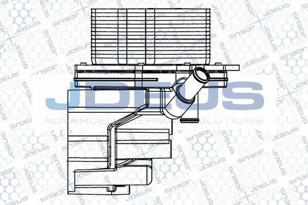 Jdeus M-4121160 - Ölkühler, Motoröl alexcarstop-ersatzteile.com