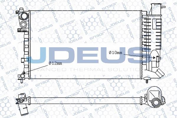 Jdeus M-007044A - Kühler, Motorkühlung alexcarstop-ersatzteile.com