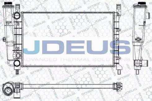 Jdeus RA0110950 - Kühler, Motorkühlung alexcarstop-ersatzteile.com