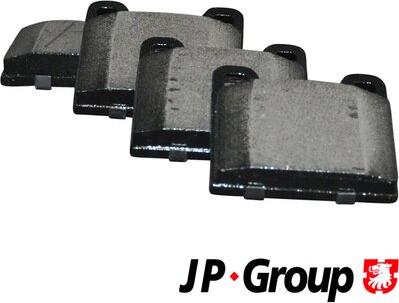 JP Group 4963700210 - Bremsbelagsatz, Scheibenbremse alexcarstop-ersatzteile.com