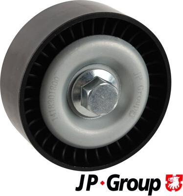 JP Group 1418301800 - Umlenk / Führungsrolle, Keilrippenriemen alexcarstop-ersatzteile.com