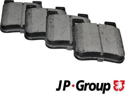 JP Group 1363702410 - Bremsbelagsatz, Scheibenbremse alexcarstop-ersatzteile.com