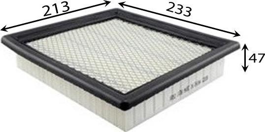 JS Asakashi A53003 - Luftfilter alexcarstop-ersatzteile.com